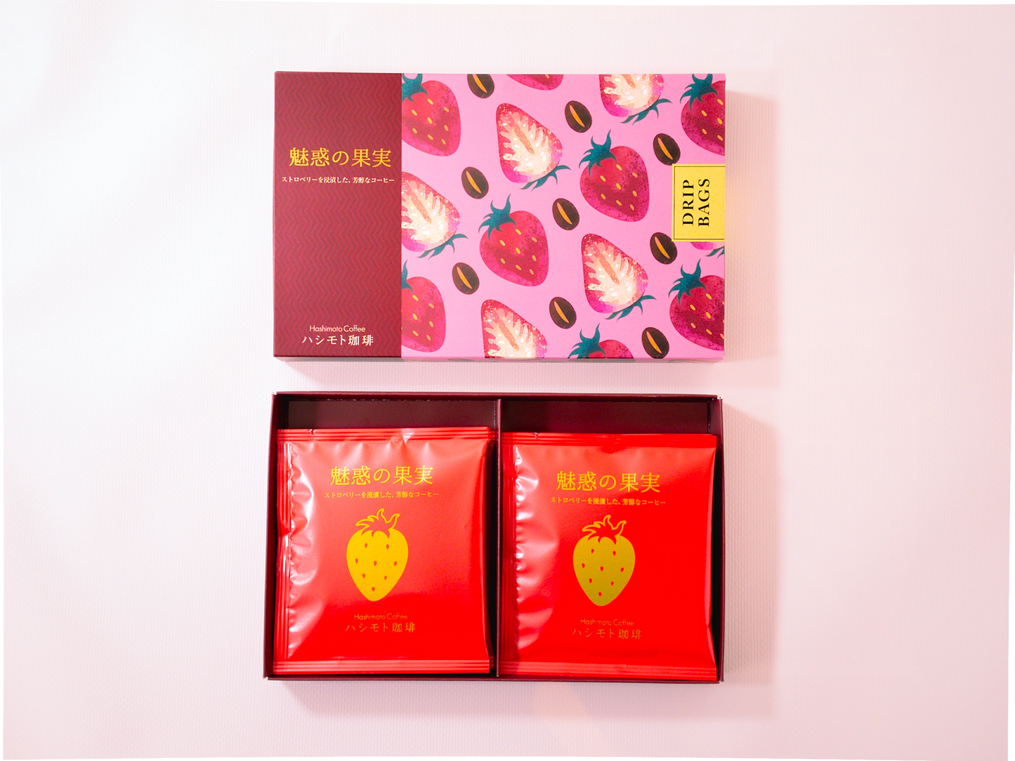 魅惑の果実 ストロベリー コーヒー ドリップバッグ6袋入