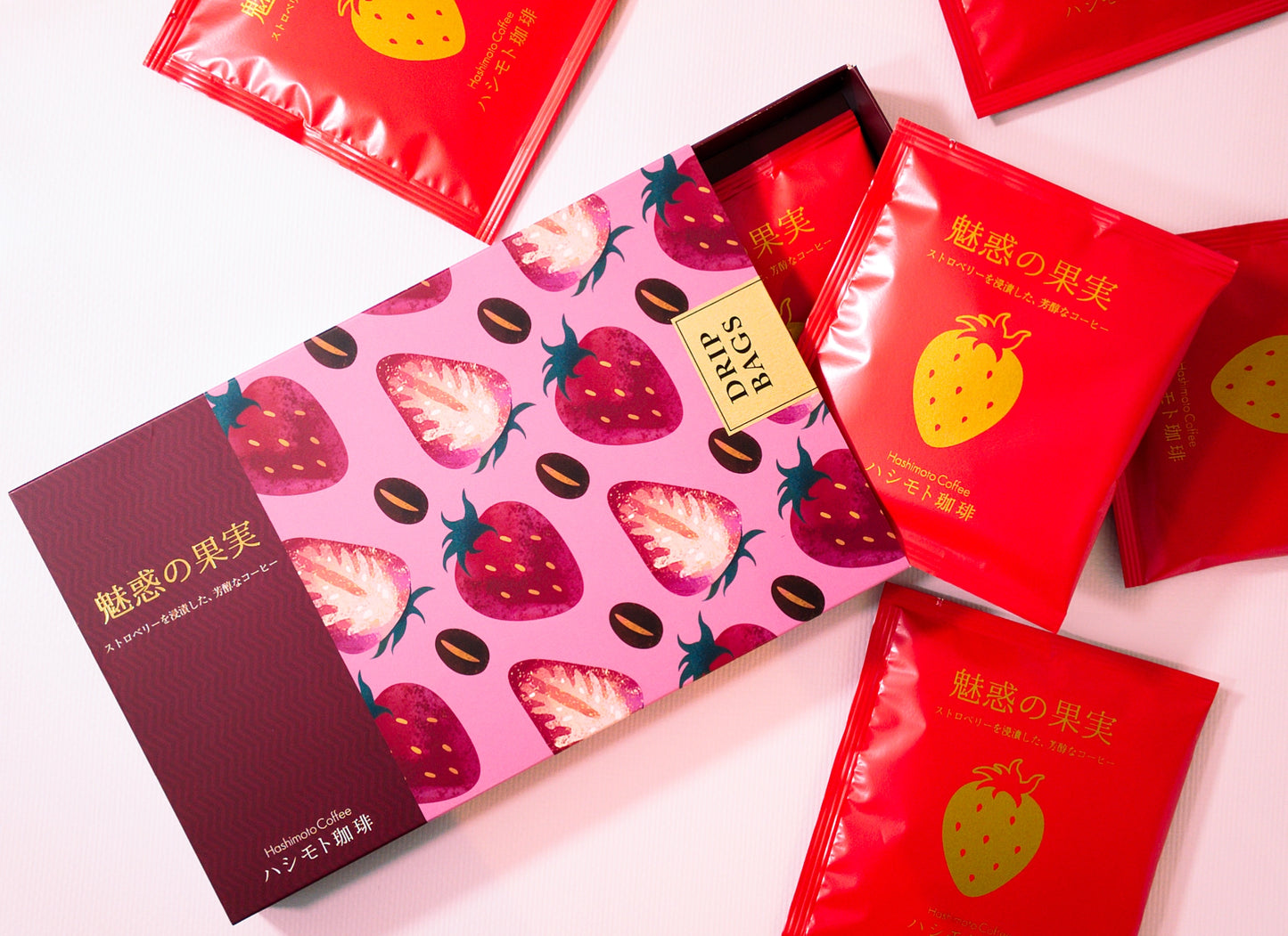 魅惑の果実 ストロベリー コーヒー ドリップバッグ6袋入